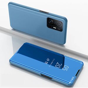 Leman Xiaomi 11T Pro - Etui med spejleffekt Himmelsblå