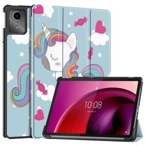 MTK Til Lenovo Tab M11 Trifoldet Stativdæksel - Horse Multicolor