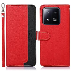 MTK KHAZNEH telefoncover til Xiaomi 13 - rød/sort Red