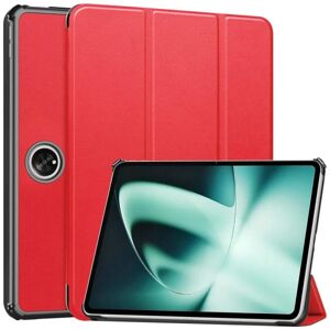 MTK Til OnePlus Pad Tri-fold Stand Wake/Sleep Cover Tabletetui - Rød Red