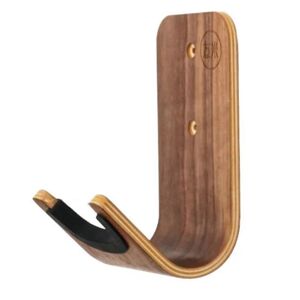 Mwin Guitar Skateboard Wall Hanger Unikt Design Bent Wood Hanger