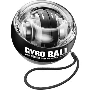 Mwin Håndledstrænerbold Auto-Start Håndledsforstærker Gyrobold-sort