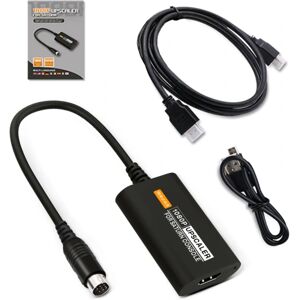 HDMI-kompatibel konverter til SEGA til Saturn SS 1080p Upscaler 4:3/16:9 Aspect Ratio Switch S-video Input HDTV Adapter