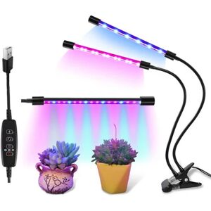 Plantelampe / plantelampe med 40 LED plantebelysning