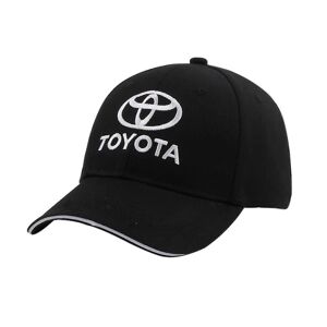 Toyota billogo med broderet baseballkasket