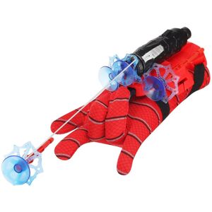 Spider Web Shooters Legetøj Til Børn Fans Hero Launcher Wrist Legetøj Sæt Sticky Wall Blød Bombfunny Pædagogisk legetøj til børn 21 Suction Cup Bomb