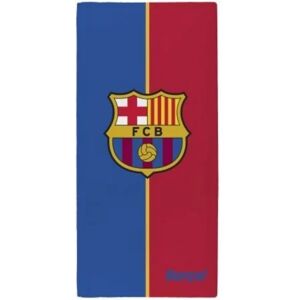 FC Barcelona Crest Håndklæde Blå/rødbrun Blue/Maroon One Size