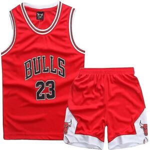 Chicago Bulls #23 Michael Jordan Jersey Basket Uniform Sæt XL