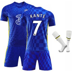 Kante#7 Tröja Hem Ny sæson Chelsea Fc Fotbollströja Set S