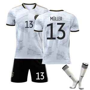 2022 tysk fodbold VM fodboldtrøje m MULLER 13