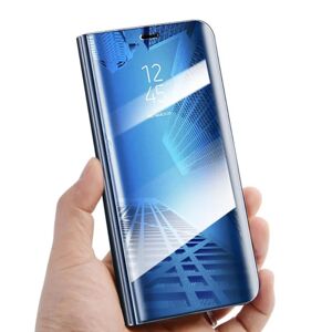TechSolz Samsung Galaxy A51 - Smart Clear View Taske - Blå Blue