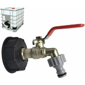 IBC tank adapter 1/2 tommer vandhane udløb fitting ventil vandhane haveslange fittings