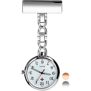 Medicinsk sygeplejerske broche lommeur - Quartz hængende ur til læger, mor, far, mænd, kvinder, drenge og piger