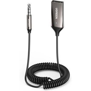 Bluetooth Aux Adapter, Car Aux Bluetooth 5.3 Receiver USB Audio Adapter med 3,5 mm stik til bil eller hjemme stereo musikstreaming Indbygget mikrofon