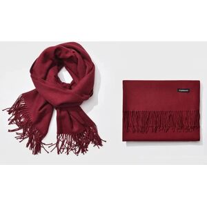 Hiprock Viscose tørklæde rød Wine red