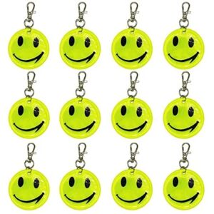 ExpressVaruhuset 4-PACK Reflex Smiley Yellow