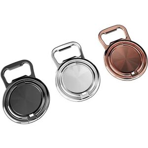 ExpressVaruhuset 2-PACK Ringholder Mobilring med hætteåbner Silver