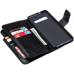 ExpressVaruhuset Samsung S10e praktisk pung-etui med 12-bakker Array V4 Black