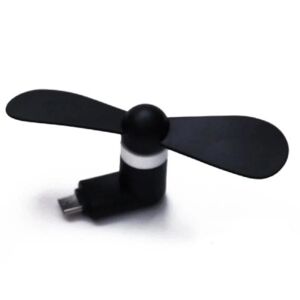 ExpressVaruhuset USB Micro Fan - Sort Black