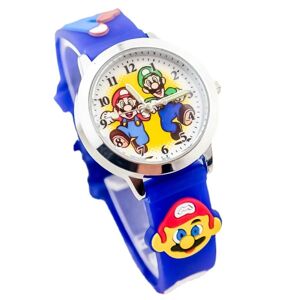 Tegneserie børn Super Mario Doll Watch Student Watch