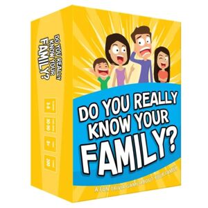 Kender du virkelig din familie? Et sjovt familiespil fyldt med con