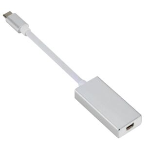 Northix Adapter, USB-C til Mini DisplayPort Silver