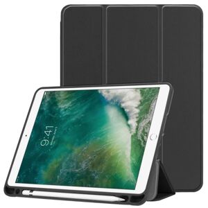Apple iPad 9.7 6th Gen (2018) Case Tri-Fold med blyantholder Sort