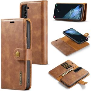 DG.MING 2-i-1 magnetpung Samsung Galaxy S24 Cognac