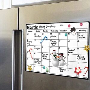 Køleskabskalender Magnetic Dry Erase Calendar
