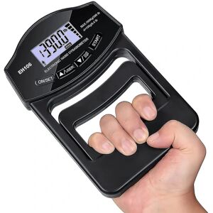 DAO Grib Strength Tester, 396lbs/180 kg Digitalt Hånddynamometer Grip Strength Meter Usb LCD-skærm Håndgrebsdynamometer [DB]