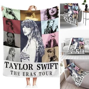 DAO Taylor Swift The Eras Tour-tæppe, som er blødt og varmt til soveværelse, sofa, festdekorationer[DB] 70*100