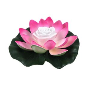 18/28 cm falsk Lotus Flower Led swimmingpool Havedam flydende blomsterlampe Jikaix Gradient 18cm