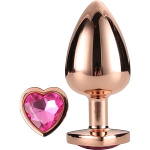 DreamToys Dream Toys: Gleaming Love, Rose Gold Plug, medium Rosa