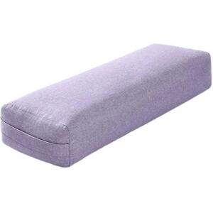 Yogapude Blød Vaskbar Polyester Rektangulær Bærbar Yoga Bolster Sleep Pillow Yoga Fitness Sup