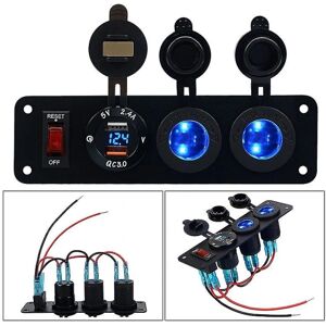 12v udtag Dc 12volt usb udtag Panel Prewired cigar