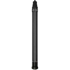 Rio Carbon Fiber Invisible Selfie Stick Justerbar forlængerstang til Insta 360 X3 / One X2 Go 2 Selfie