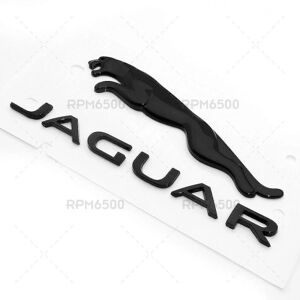 OEM Jaguar Gloss Black Liftgate Bagklap Hatch Emblem Badge