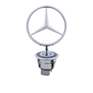 Mercedes Benz motorhjelm hætte logo emblem mærke til W124 W202 W203 W208 W210 / 44mm