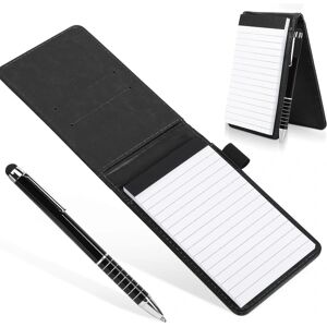 Multifunktion Pocket Planner A7 Pu læder Notesblok Notesbog, Mini