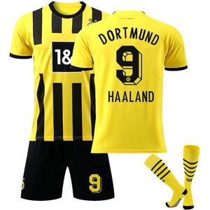 22/23 Borussia Dortmund fodboldtrøje HAALAND 9 N HAALAND 9 Kids 28(150-160)