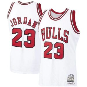 Chicago Bulls basketballtrøje til mænd White XL