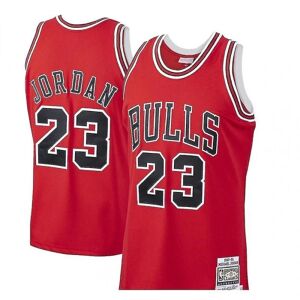 Chicago Bulls basketballtrøje til mænd Red 2XL
