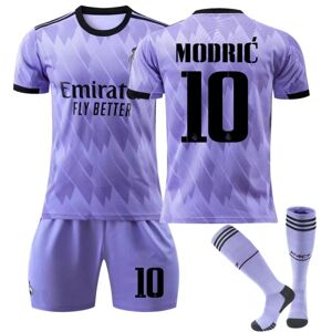Ny sæson 2022-2023 Real Madrid fodboldtrøje fodbolddragter MODRIC 10 2XL