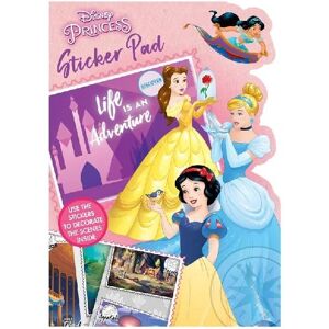 Crosswear Trading LTD Disney princess pysselbog 5 farvescener og 50 klistermærker