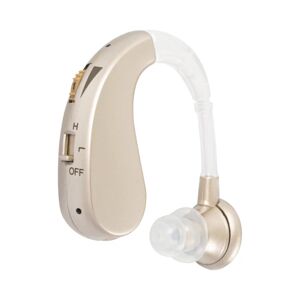 Høreapparat Lydforstærker Høreapparat Audiphones Høreapparat Hovedtelefoner Genopladelige Gold