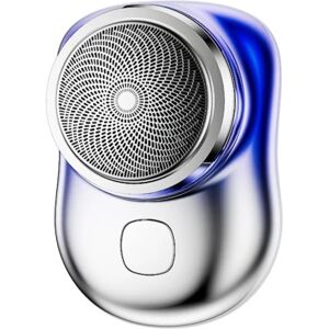 Global USB Mini Shaver - Bærbar og effektiv barbering Blue one size