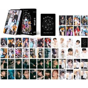 Kpop Stray Kids Fotokort 55 Pack Stray Kids Lomo Cards Stray Kids 5 Star New Album Postkort Stray