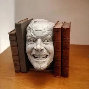 WINE Sculpture Of The Shining Bookend Library Johnny Sculpture decor 1pc