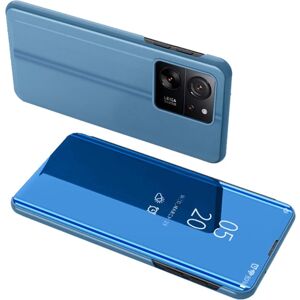 SKALO Xiaomi 13T/13T Pro Clear View Mirror Etui - Blå Blue