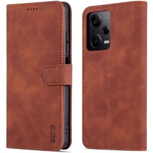 SKALO Xiaomi Redmi Note 12 Pro 5G AZNS Pungetuie - Brun Brown